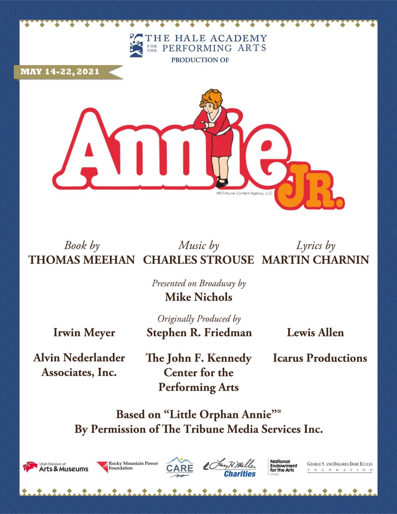 Poster for Annie Jr.