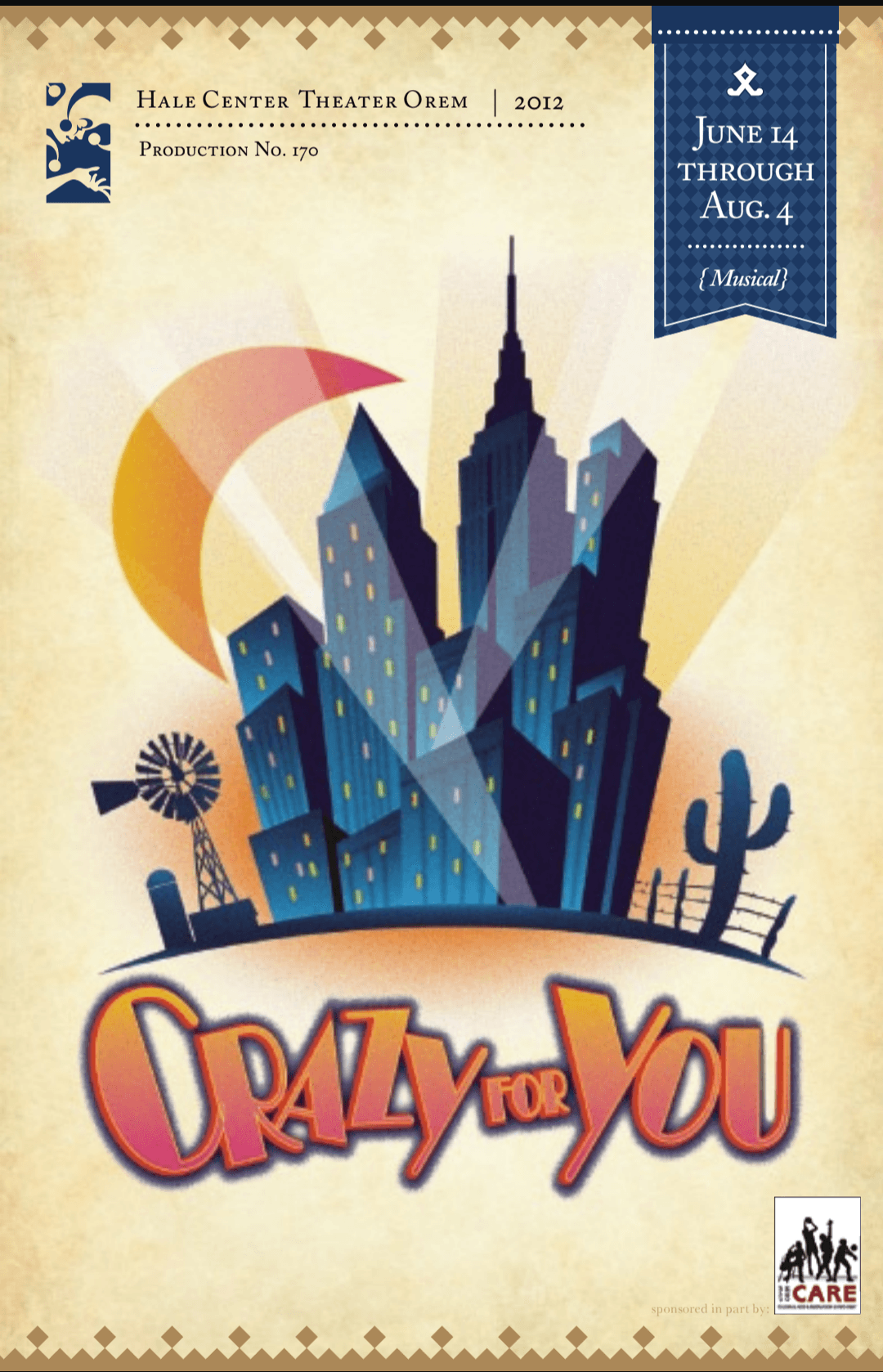 Poster for Crazy for You