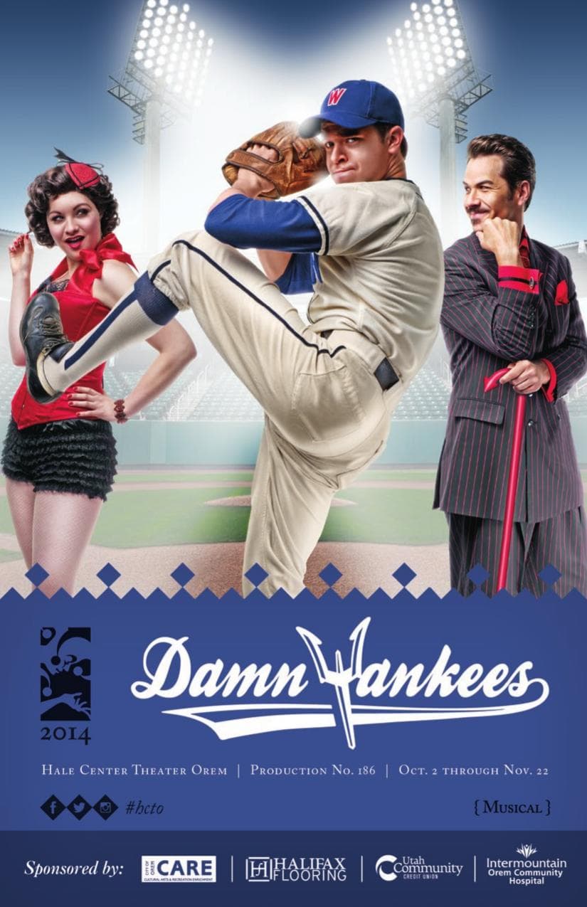 Poster for Damn Yankees