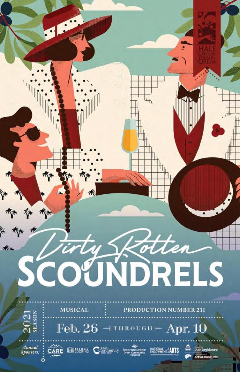 Poster for Dirty Rotten Scoundrels