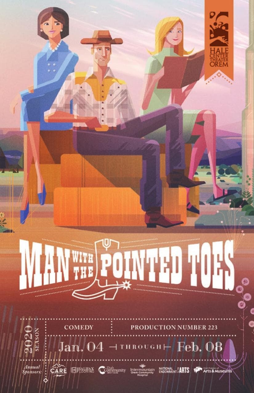 Poster for Man with the Pointed Toes