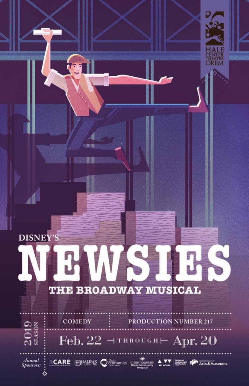 Poster for Newsies
