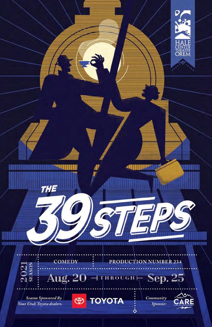 Poster for The 39 Steps